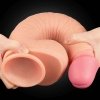 Ekskluzywny penis dildo Lovetoy podwójny silikon 30,5 cm
