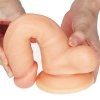 Realistyczne dildo z uprzężą strap-on 19 cm