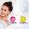Żółta myjka kąpielowa z wibracjami relaksujący masażer
