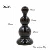 Rocket drill 3,2 inch black  anal plug 3,2 inch / 8 cm