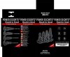 Zestaw korków analnych różne rodzaje kotwica 4 szt