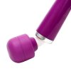 Wibrator z ruchomą głowicą WAND Magic 230V Purple 10 funkcji