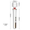 Stymulator massager super powerful usb black 10 function