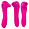 Stymulator electric sucking massager 1.0 usb pink 10 sucking / 10 vibration