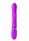 Wibrator lyla purple - heating / thrusting / 18 vibrating functions usb