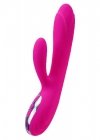 Wibrator króliczek Joker Heating Double Vibrating różowy