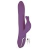 Wibrator króliczek Isabella 5 funkcji, USB Purple