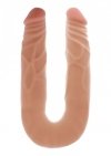 Dwustronne realistyczne dildo z żyłami 35 cm