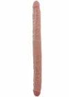 Dwustronne realistyczne dildo z żyłami 40 cm