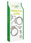 Kajdanki metalowe Metal Handcuffs