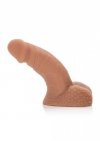 Proteza sztuczny penis miękki z jądrami latynos 12,7 cm