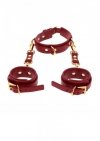 Kajdanki i obroża D-Ring Collar and Wrist Cuffs