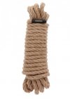Brązowa lina do Shibari Kinbaku 5M 7 mm