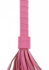 Różowy pejcz do BDSM z frędzlami Whip Pink