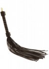 Pejcz do bdsm Studded Whip Black