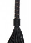 Pejcz do bdsm Studded Whip Black