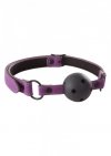 Fioletowy knebal do ust Lust Bondage Ball Gag 