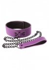 Wiązania Lust bondage collar purple