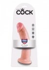 Cieliste realistyczne dildo sztuczny penis na przyssawce 23 cm