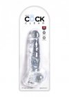 King cock 8 inch cock w balls