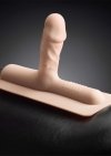 Nakładka na siedzisko erotyczne penis dildo Cowgirl Bronco Light cielisty