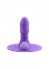 Nakładka na siedzisko erotyczne penis Cowgirl Unicorn Uni Horn fioletowe