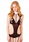 Seksowny bodystocking zakonnica NUN L/XL