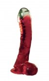 Elegancki penis dildo na przyssawce 16,5 cm