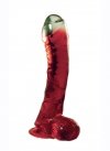 Elegancki penis dildo na przyssawce 16,5 cm