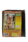 Winylowe prześcieradło do masażu nuru BDSM 158x227
