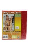 Winylowe prześcieradło do masażu nuru BDSM 158x227