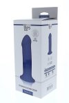 Niebieskie dildo do strapon sztuczny penis 17,5 cm