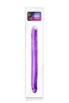 Żylaste dwustronne dildo dla par 42 cm