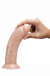 Realistyczne dildo na przyssawce jak prawdziwy penis 20 cm 