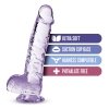 Naturally yours  6 crystalline dildo  amethyst