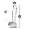 Naturally yours  6 crystalline dildo  diamond
