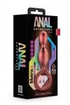 Elegancki korek analny z kulkami plug sonda z pierścieniem