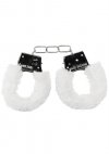 Beginners Handcuffs Furry - white