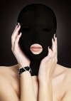 SeX maska na całą głowę BDSM sado maso otwór na usta