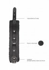 Kajdanki plush bonded leather hand cuffs