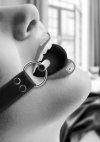 mocny KNEBEL kulka do ust Solid Ball Gag