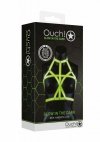 Harness uprząż na piersi świecące w ciemności L/XL