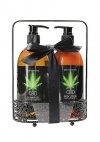 CBD - Bath and shower - luxe care set - green tea hemp oil