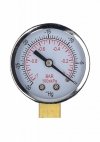 Elite beginner pump with psi gauge - transparent