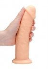 Dildo bez jąder na przyssawce 22,8 cm