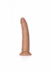 Smukły penis dildo na mocnej przyssawce 15 cm