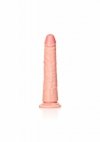 Smukły penis dildo na mocnej przyssawce 17,8 cm