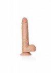 Naturalny penis na mocnej przyssawce dildo 17,8 cm