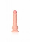 Naturalny penis na mocnej przyssawce dildo  20,5 cm