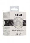 N0. 92 - Reversible masturbator and bumper - transparent